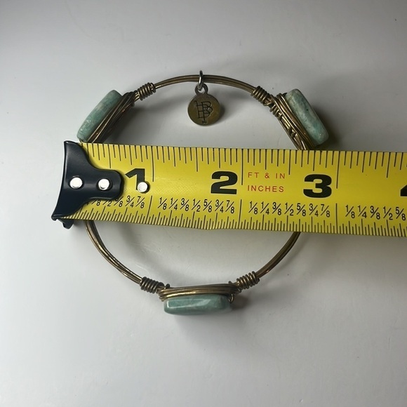 BOURBON and Bowties Aqua Bangle - Picture 4 of 10